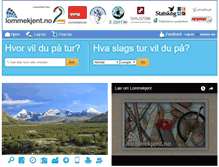 Tablet Screenshot of lommekjent.no